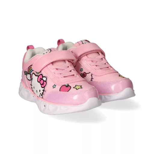 Hello Kitty Rainbow LED villogó, világító utcai cipő 25-32