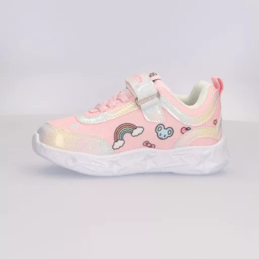 Hello Kitty Rainbow LED villogó, világító utcai cipő 25-32