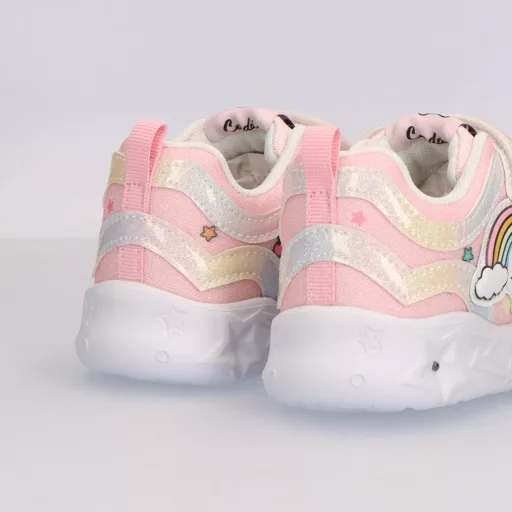 Hello Kitty Rainbow LED villogó, világító utcai cipő 25-32