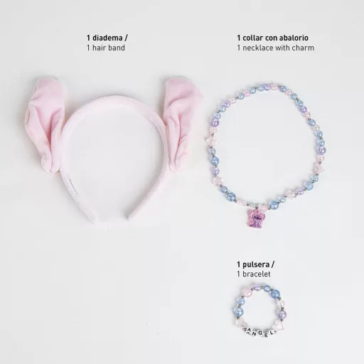 Disney Lilo és Stitch, A csillagkutya Angel ékszer és hajpánt szett