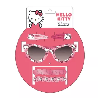 Hello Kitty Sweet napszemüveg és hajkiegészítő szett