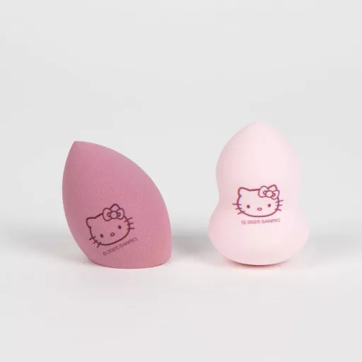 Hello Kitty Pink sminkszivacs szett 2 db-os