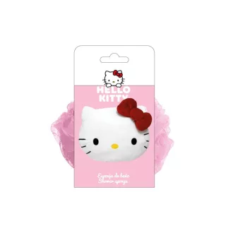 Hello Kitty Pink 3D fürdőszivacs, fürdőpamacs