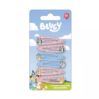 Bluey Heart hajcsat szett 6 db-os