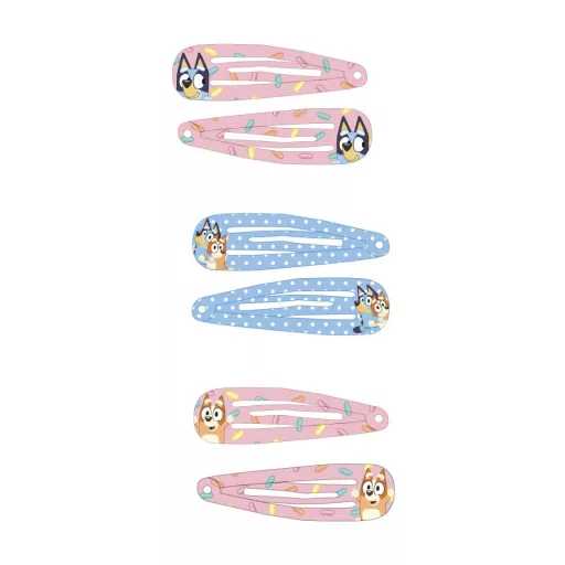 Bluey Heart hajcsat szett 6 db-os
