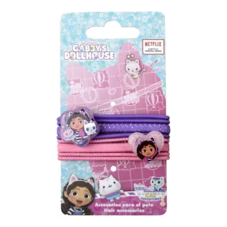 Gabi babaháza Cat Adventures hajgumi szett 8 db-os