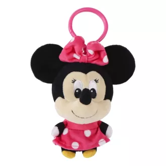   Disney Minnie Smile 3D plüss figura akasztóval, táskadísz 13 cm