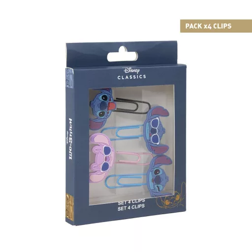 Disney Lilo és Stitch, A csillagkutya Glasses gemkapocs 4 db-os szett