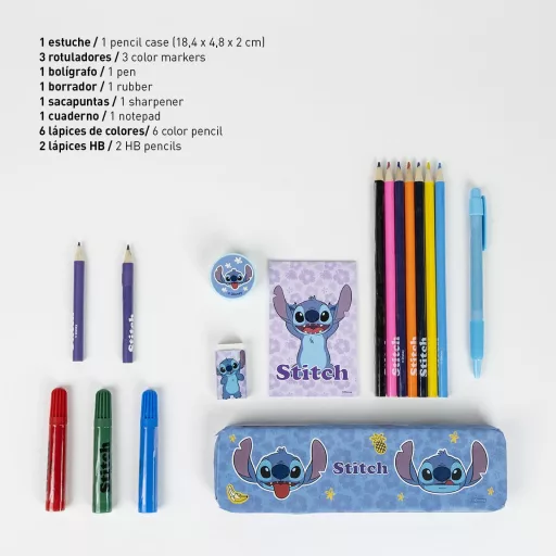 Disney Lilo és Stitch, A csillagkutya Fruits írószer szett