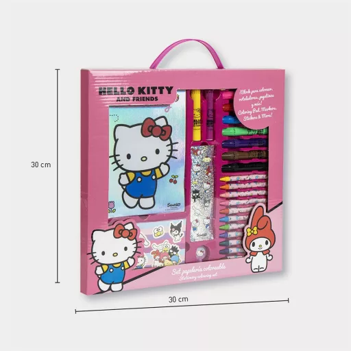 Hello Kitty Friends Holo írószer szett