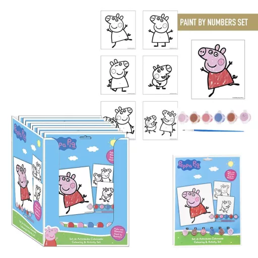 Peppa malac Fun számos kifestő szett