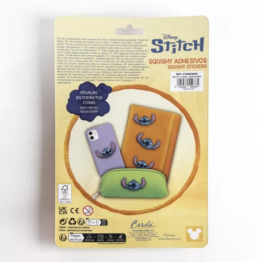 Disney Lilo és Stitch, A csillagkutya Face dekor matrica szett 3 db-os