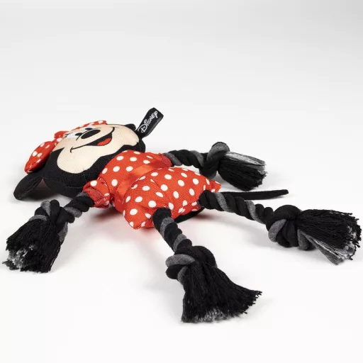 Disney Minnie Dots sípoló kötél kutyajáték 26 cm