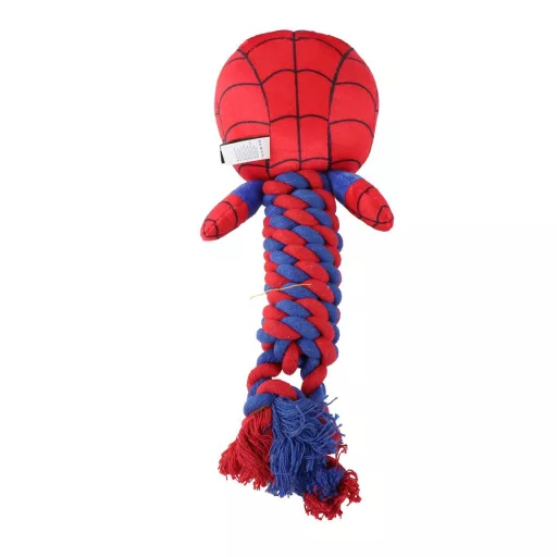 Pókember Web Hero sípoló kötél kutyajáték 30 cm