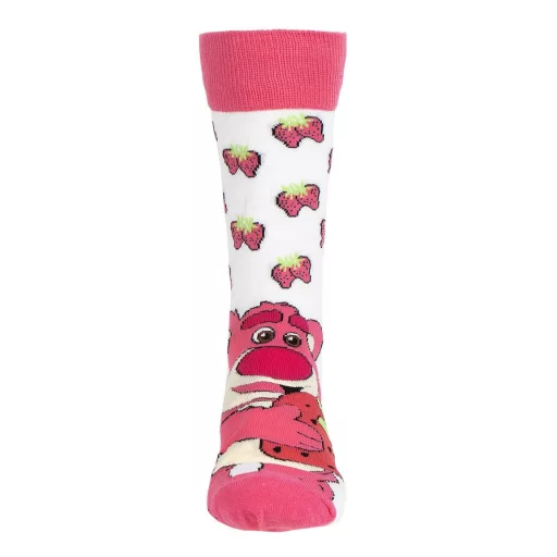Disney Játékháború Lotso Strawberry felnőtt hosszú szárú zokni 36/43