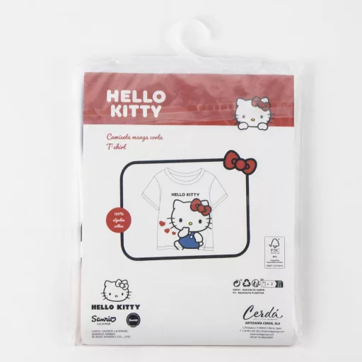 Hello Kitty Hearts gyerek rövid póló, felső 6 - 12 év / 116 - 152 cm