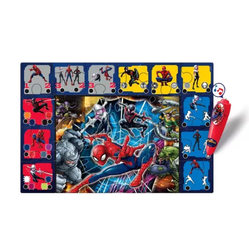 Pókember Enemies interaktív 24 db-os puzzle Clementoni