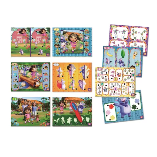 Dóra, a felfedező Adventure interaktív kvíz Clementoni