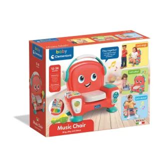 Készségfejlesztő Smile zenélő fotel Clementoni