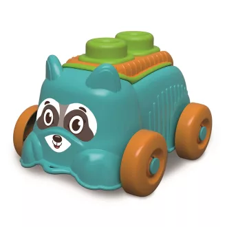   Mosómedve Clemmy gurulós készségfejlesztő építőkockával Clementoni