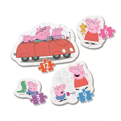 Peppa malac My First baba forma puzzle Clementoni