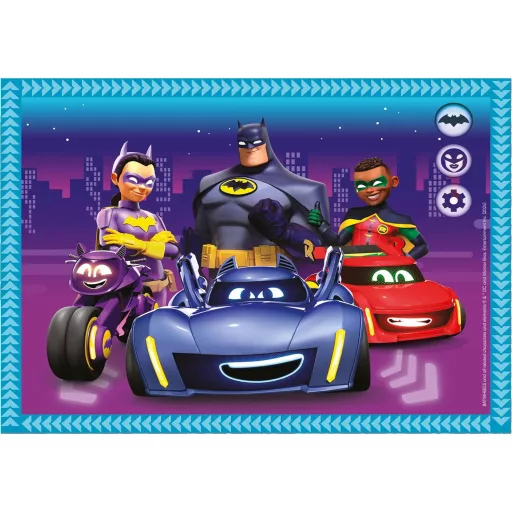 Batman Batwheels 4 az 1-ben puzzle Clementoni