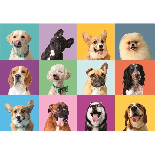 Állatos Funny Faces 300 db-os puzzle Clementoni