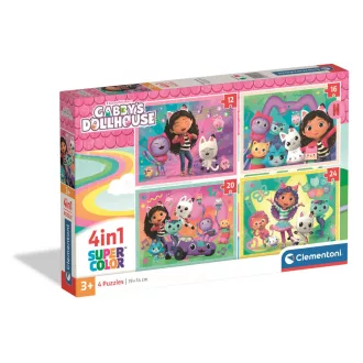 Gabi babaháza Dreamy 4 az 1-ben puzzle Clementoni