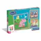 Peppa malac Family 3x48 db-os puzzle Clementoni
