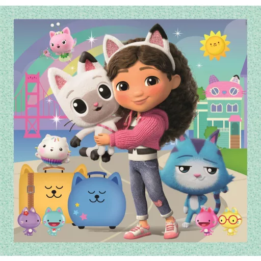 Gabi babaháza Travel 3x48 db-os puzzle Clementoni