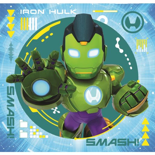 A Vasember és szupercsapata Hero Squad 3x48 db-os puzzle Clementoni