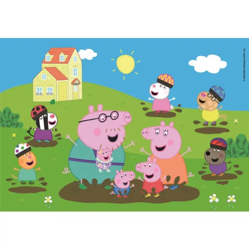 Peppa malac Muddy Puddle 104 db-os maxi puzzle Clementoni