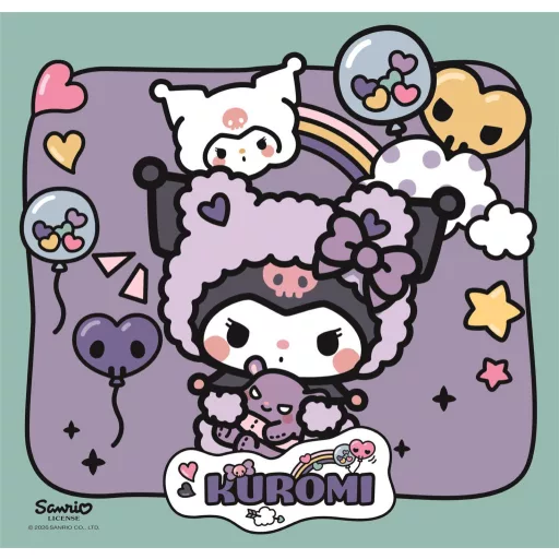Hello Kitty Kuromi 3x48 db-os puzzle Clementoni