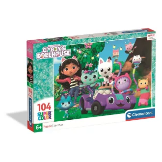 Gabi babaháza Journey 104 db-os puzzle Clementoni