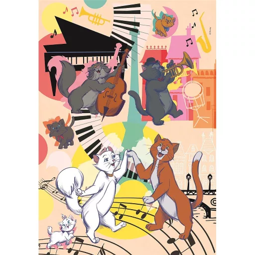 Disney Classics Aristocats 104 db-os puzzle Clementoni