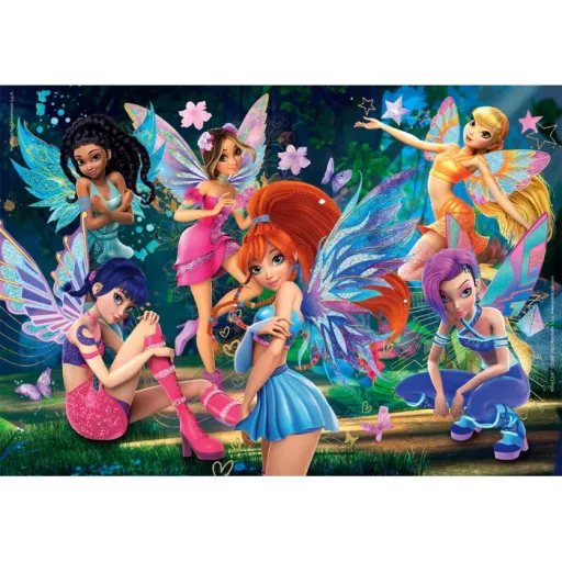 Winx Club Mystical 104 db-os Super puzzle Clementoni