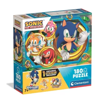 Sonic a sündisznó Ring 180 db-os puzzle Clementoni