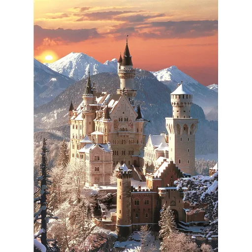 Németország Neuschwantein 1500 db-os Compact puzzle Clementoni