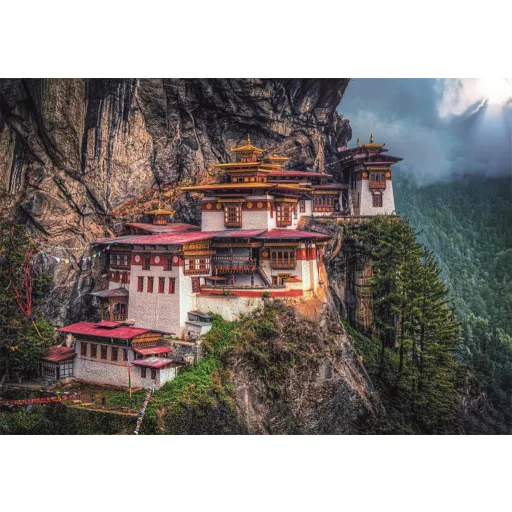 Kolostor The Tiger's Nest 500 db-os Compact puzzle Clementoni