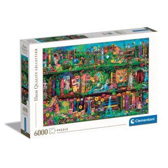 Könyvespolc Garden 6000 db-os puzzle Clementoni