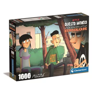   A világ ellen Hoodie Talks 1000 db-os Compact puzzle Clementoni