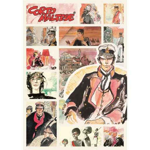 Corto Maltese Captain 1000 db-os Compact puzzle Clementoni