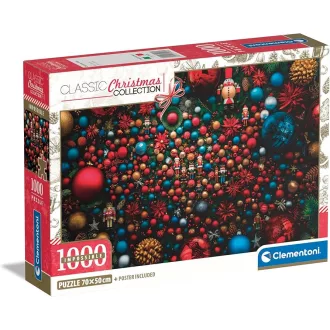 Karácsonyi Impossible 1000 db-os Compact puzzle Clementoni