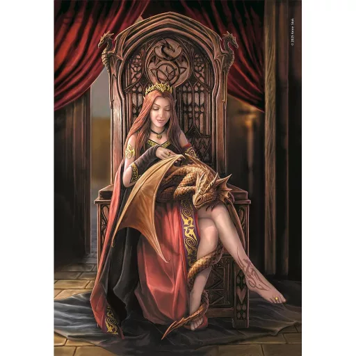 Anne Stokes Friends Forever 1000 db-os Compact puzzle Clementoni