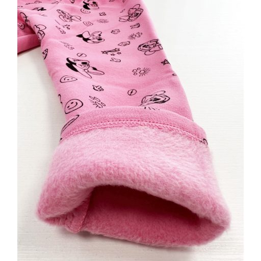 Disney Minnie Light Pink baba, vastag leggings 6-23 hó