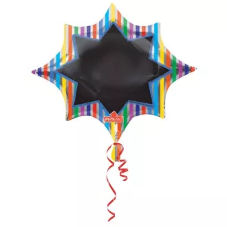 Black Board Stripe fólia lufi 88 cm