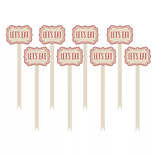 Let's Eat Red pálca 12 db-os