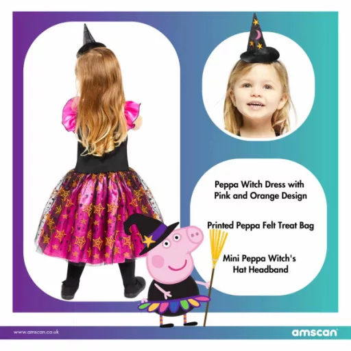 Peppa malac Orange Witch jelmez 4-6 év