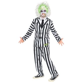 Beetlejuice Striped felnőtt jelmez M/L