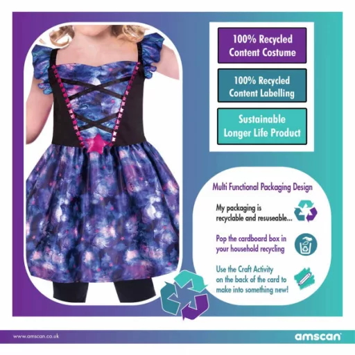 Boszorkány Mythical jelmez 6-8 év